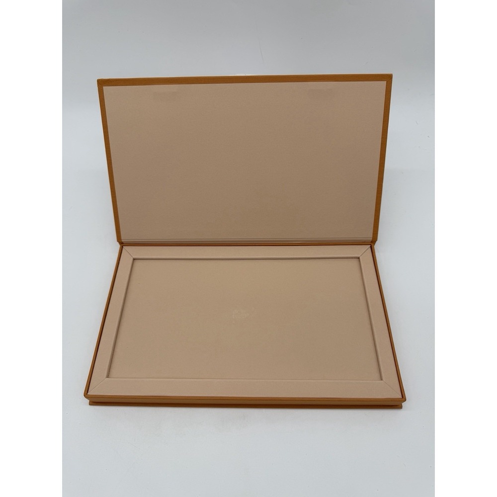 Authentic Louis Vuitton Empty Magnetic Gift Box Small Orange LV Storage 10" - Picture 2 of 11